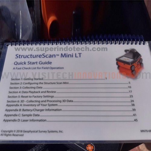 GSSI StructureScan Mini LT GPR (Used) - Sale!