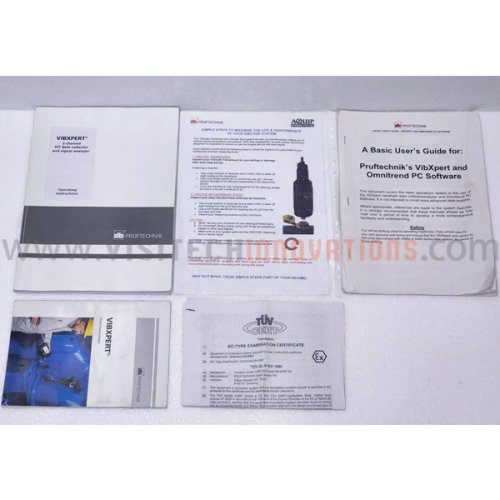 Pruftechnik Vibxpert EX Vibration Analyzer and Data Collector (Used) - Sale!