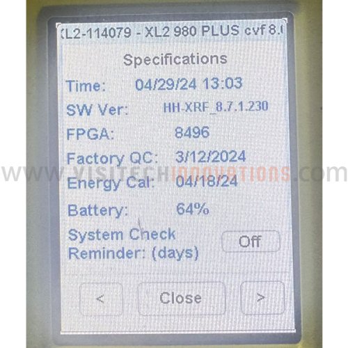 Thermo Scientific Niton XL2 980 PLUS XRF Analyzer (Used) - Sale!