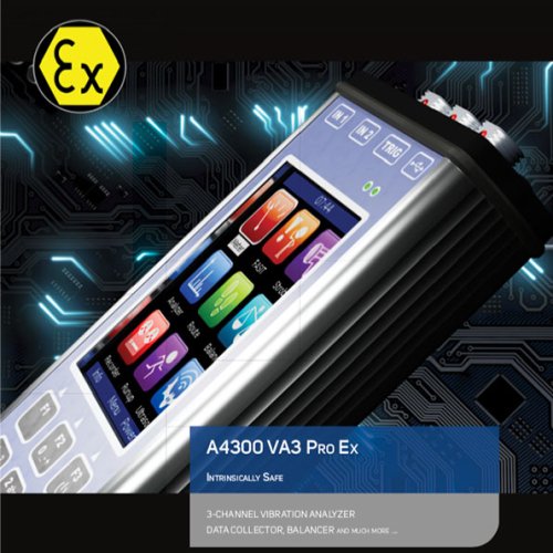 Adash A4300 VA3 Pro Ex Vibration Analyzer (New) - Sale!